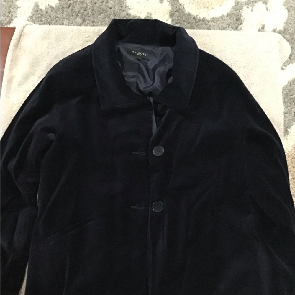 Black Talbots coat 8p